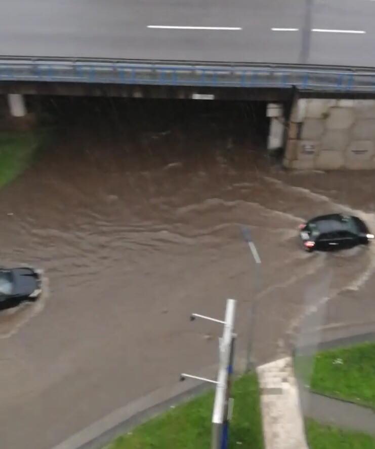 Tempestade "Elsa" provoca caos nas estradas de Braga