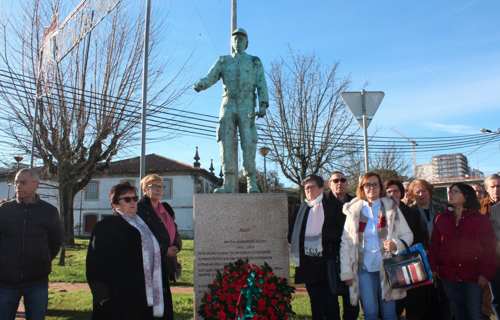 Ex-Combatentes do Ultramar de Ferreiros prestam homenagem em dia de confraternização