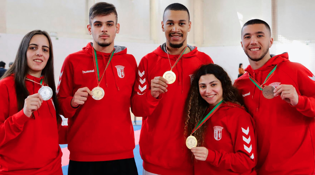 Tânia Barros e Hélio Hernandez do SC Braga sagram-se Campeões Nacionais de Karaté