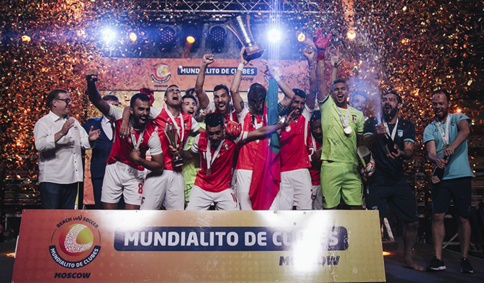 SC Braga sagra-se Bicampeão do Mundo em Futebol de Praia