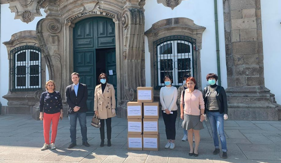 Município de Braga recebe material de proteção de saúde para apoiar 27 Lares de Idosos
