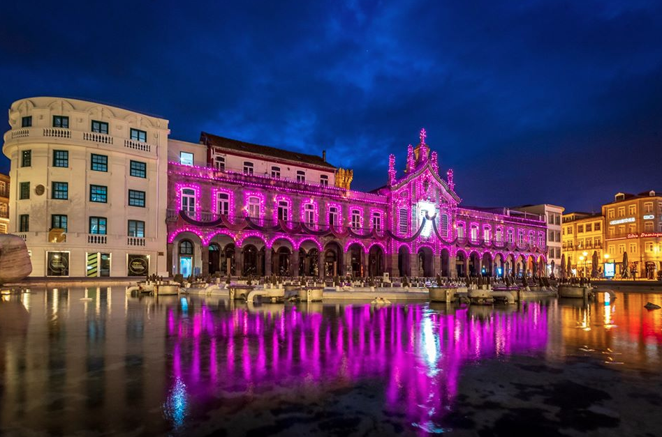 Braga ornamentada para assinalar Semana Santa