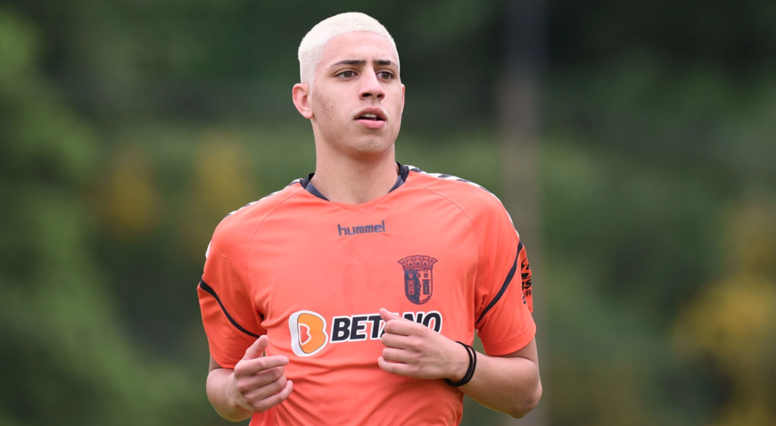 Yan Said de 17 anos é a grande novidade dos convocados do SC Braga