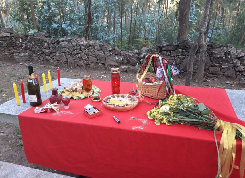 Encontrado ritual de bruxaria em parque de Braga