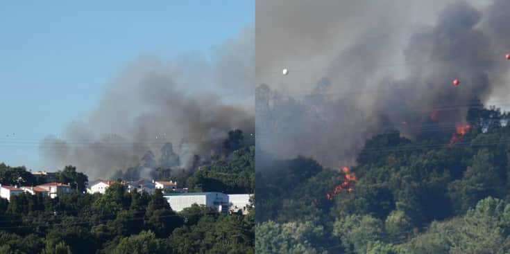 Bombeiros levam 8 horas para combater incêndio em Braga
