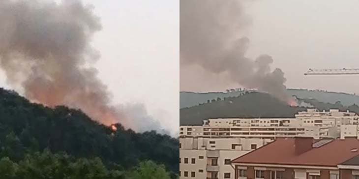 Incêndio no Monte Picoto em Braga suspeito de "mão criminosa"