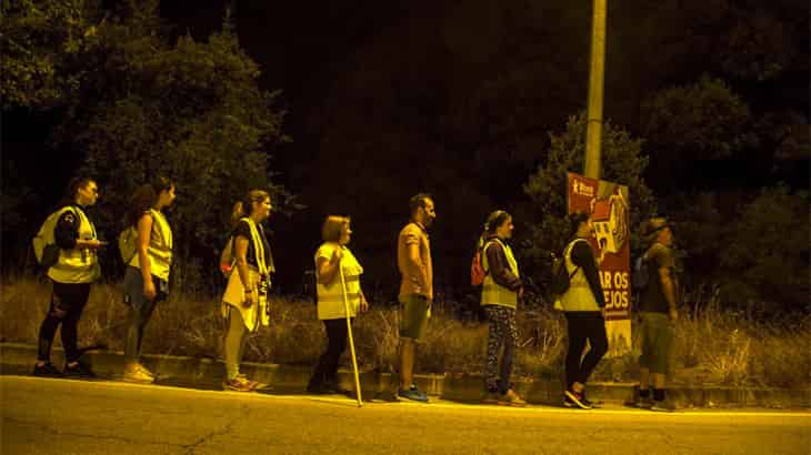 Centenas de peregrinos nas estradas rumo a São Bento da Porta Aberta