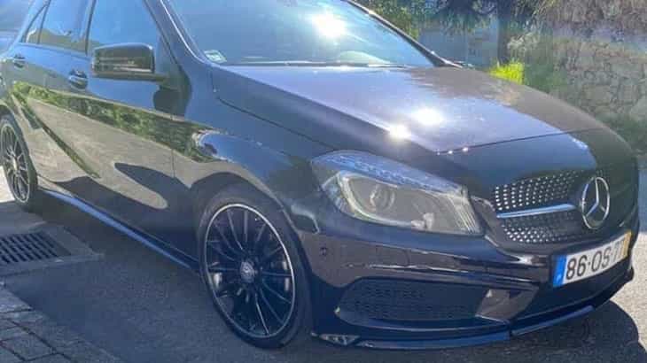 Mercedes roubado esta noite em Braga