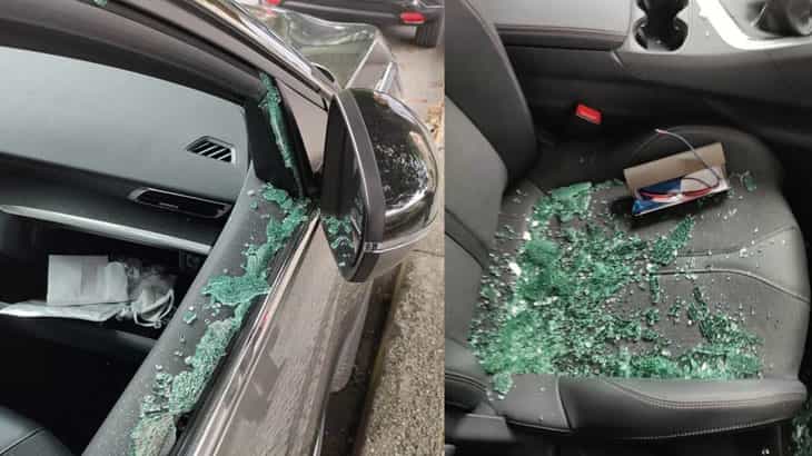 Partem vidros dos carros para assaltar em Braga