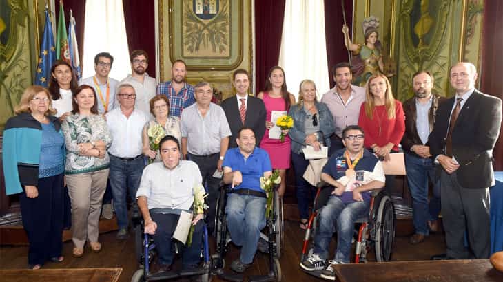 Homenageados atletas bracarenses que participaram nos Jogos Olímpicos e Paralímpicos