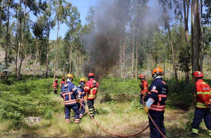 Braga em risco elevado de incêndio até domingo
