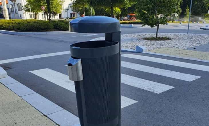 Agere instala mil papeleiras com cinzeiro em Braga