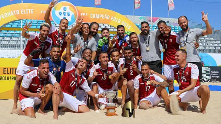 SC Braga já conhece o calendário da 1ª fase do Campeonato de Futebol de Praia