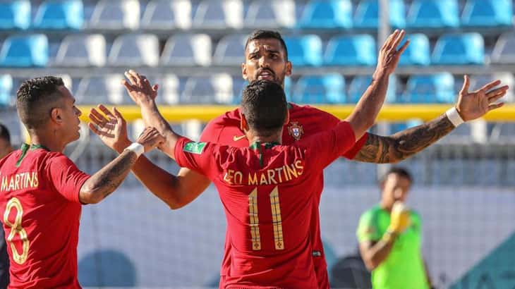 Portugal sagra-se bicampeão da Europa de Futebol de Praia