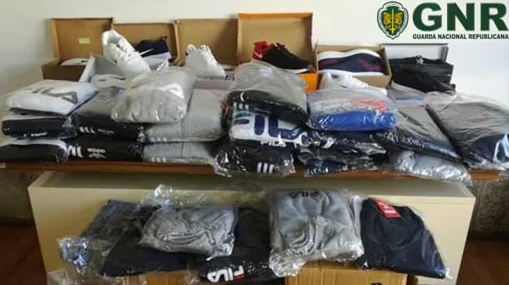GNR apreende 4.200 euros em material contrafeito em Vieira do Minho