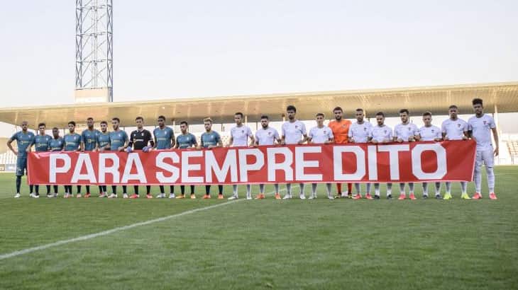 Dito homenageado no particular entre o SC Braga e o Gil Vicente