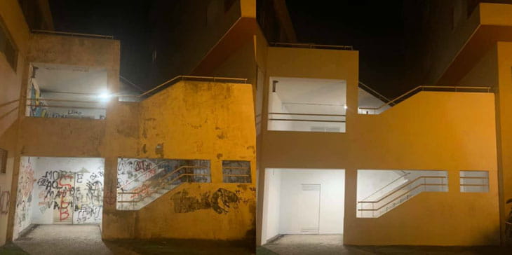 Braga. São Vicente reabilita escadaria de acesso público.