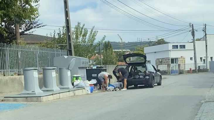 Autarca de Braga apanha pessoas a depositar lixo fora de contentores