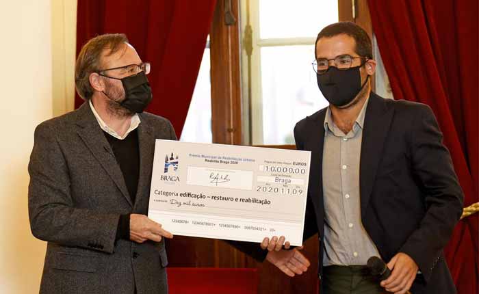 Câmara de Braga premiou boas práticas de reabilitação urbana