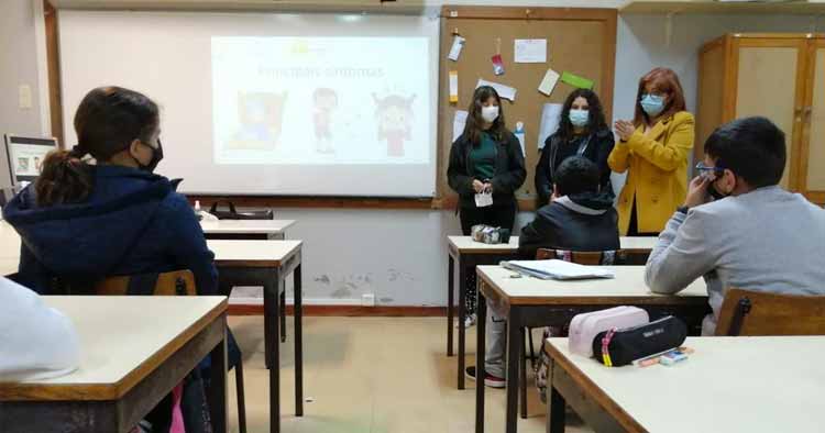 Projeto de Esposende "Rumo ao Sucesso" sensibiliza alunos para uso da máscara