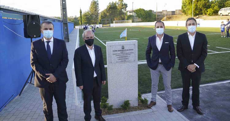 Guimarães: Clube Desportivo de Ponte inaugura sintético para atividades da formação