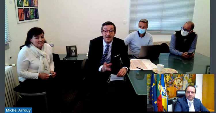 Autarca de Vizela reuniu com maire de Frontignan la Peyrade