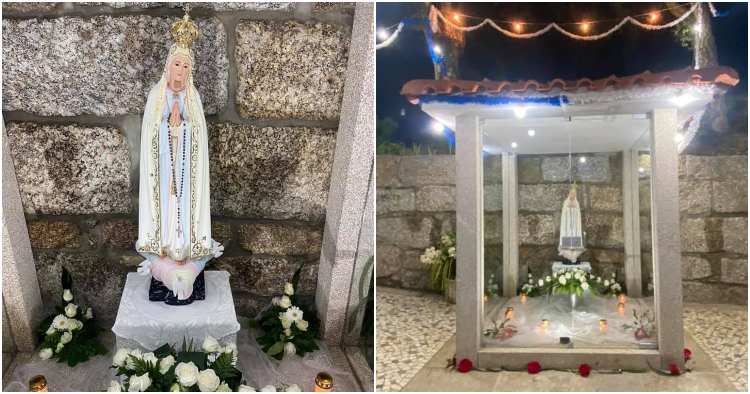 Braga: Esporões inaugura nicho de Nossa Senhora de Fátima