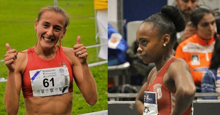 Carla Vanessa e Susana Francisco do SC Braga no Campeonato da Europa de Nações