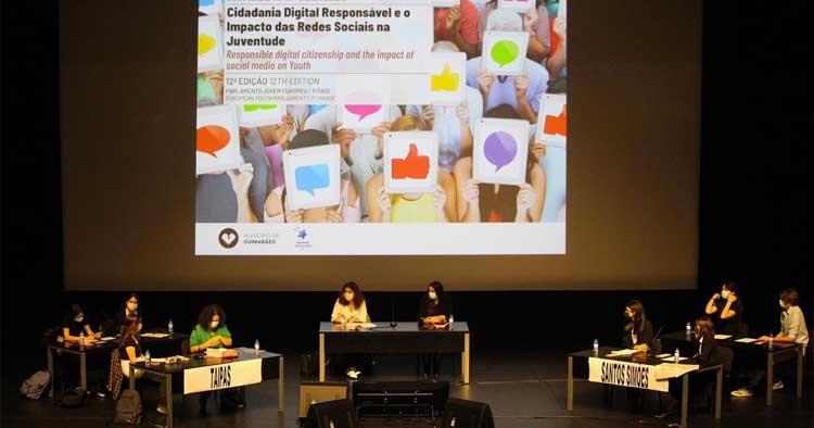 Guimarães representado pela Escola Santos Simões na 2ª fase do Parlamento Jovem Europeu