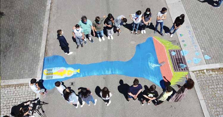Comunidade escolar de Esposende em defesa dos oceanos