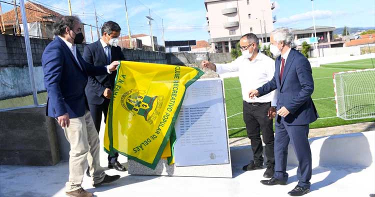 Famalicão: CRP de Delães inaugura relvado sintético e iluminação LED