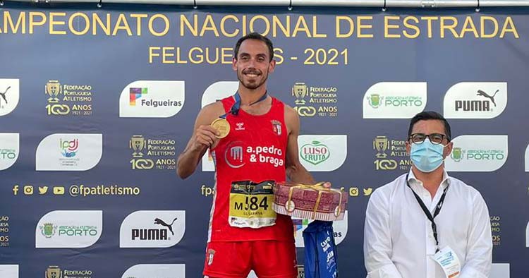 Luís Saraiva do SC Braga é Campeão Nacional de Estrada