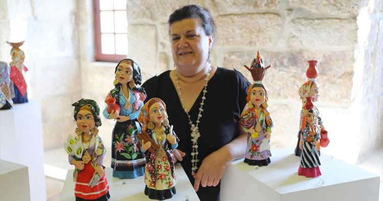 “O Figurado de Cidália Trindade” em exposição na Torre Medieval de Barcelos