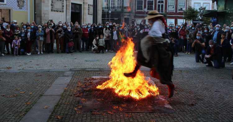 Braga voltou a viver magusto à moda antiga