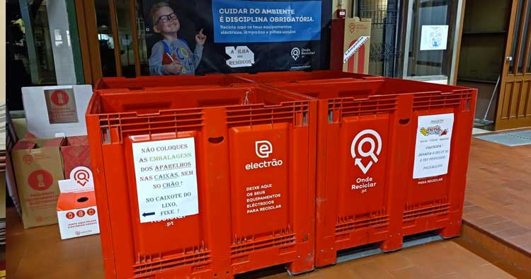 “Escolas Electrão” de Braga recolheram 3754 quilos de equipamentos eléctricos