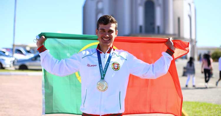 André Soares conquista o ouro na prova por pontos de Ciclismo nos Jogos Surdolímpicos