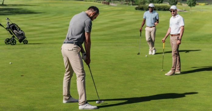 campo de golfe