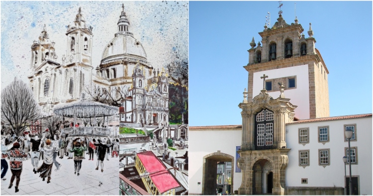 Torre Medieval do Museu Pio XII recebe exposição de desenho e pintura dedicada a Braga