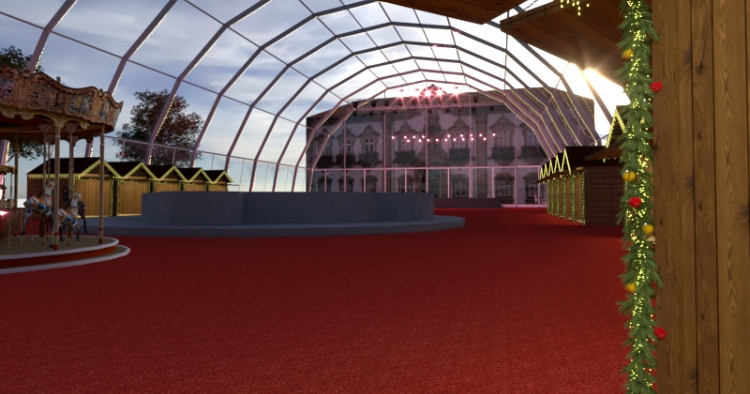 Mercado de Natal de Braga vai ter cobertura gigante, palco e carrossel