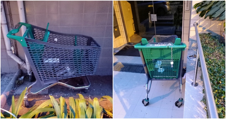 Carros de compras continuam a ser abandonados nas ruas de Braga