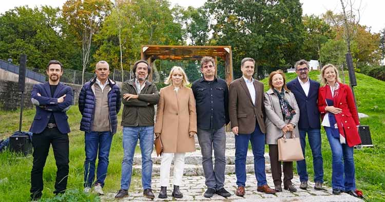 Braga inaugura obra de arte sustentável no Parque das Camélias
