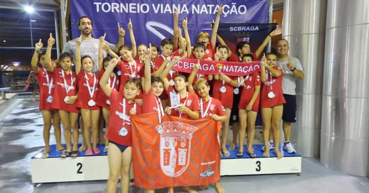 SC Braga vence Torneio do Viana Natação Clube