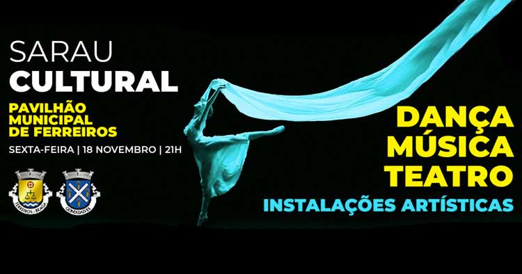 Braga: Pavilhão Municipal de Ferreiros recebe Sarau Cultural na sexta-feira
