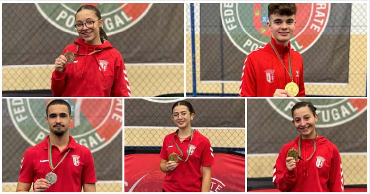 SC Braga conquista cinco medalhas no Campeonato Nacional de Karaté