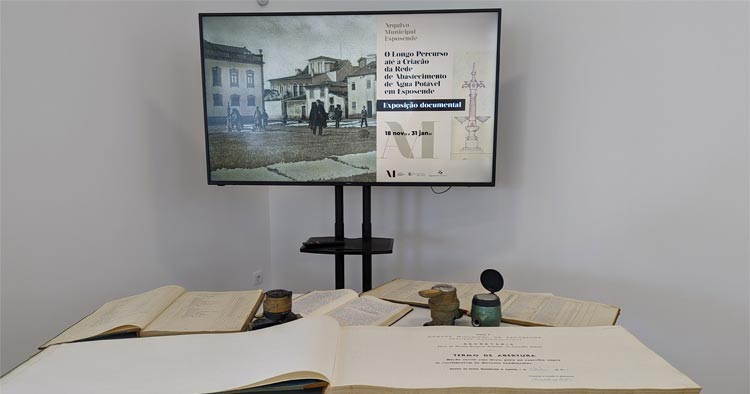 Arquivo Municipal apresenta história da rede de abastecimento de água em Esposende