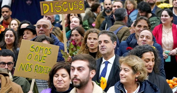 Braga manifestou-se no Mercado Municipal que quer ser Capital Europeia da Cultura em 2027