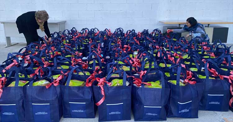 Famalicão: Construtora Gabriel Couto doa cabazes de Natal a mais de 150 famílias desfavorecidas