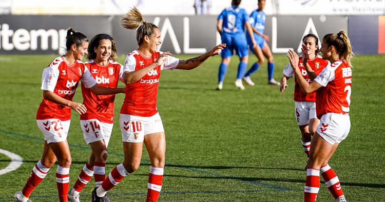 O SC Braga vence Ouriense e apura-se para as meias finais da Taça da Liga