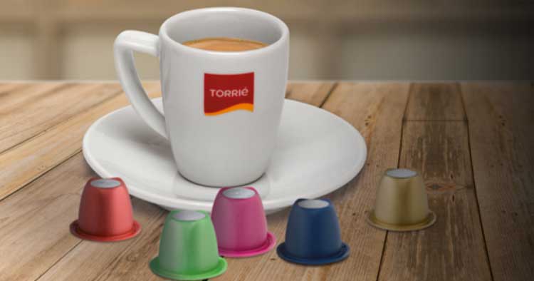 Torrié é a marca nº 1 dos consumidores nas categorias café e chá em cápsula