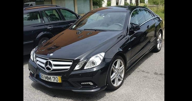 Mercedes furtado esta quarta-feira em Braga